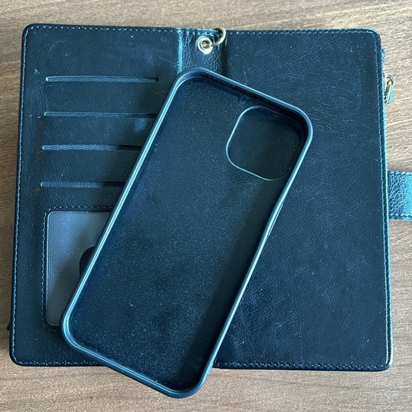 Harryshell iPhone 15/14/13 6.1 inch 5G Wallet - Picture 4 of 7